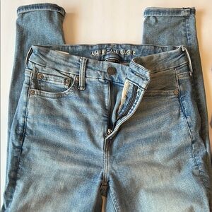 American Eagle Outfitters Blue Skinny Jeans Classic Style